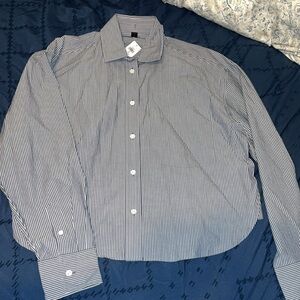 Banana Republic Blue Dress Shirt Classic Style